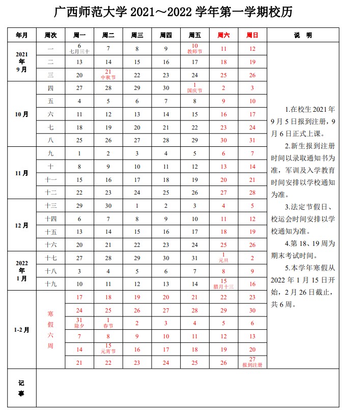 2022广西师范大学寒假放假时间公布 几号开始放寒假.jpg