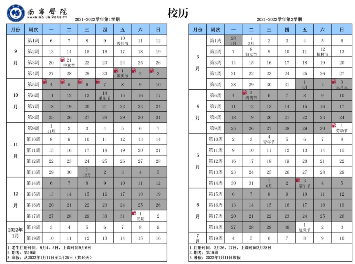 2022南宁学院寒假放假时间公布 几号开始放寒假.jpg