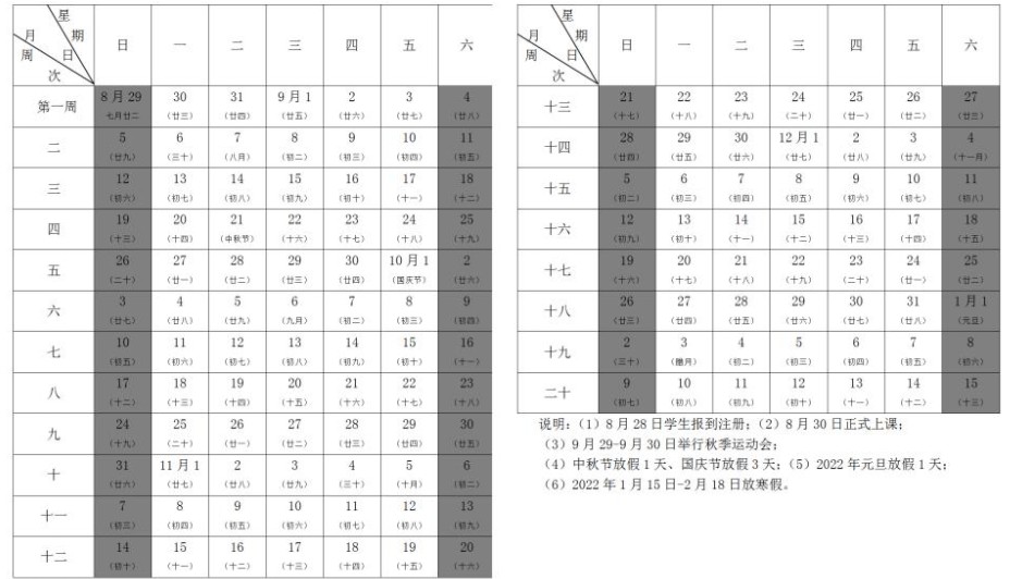 山东艺术学院寒假什么时候放